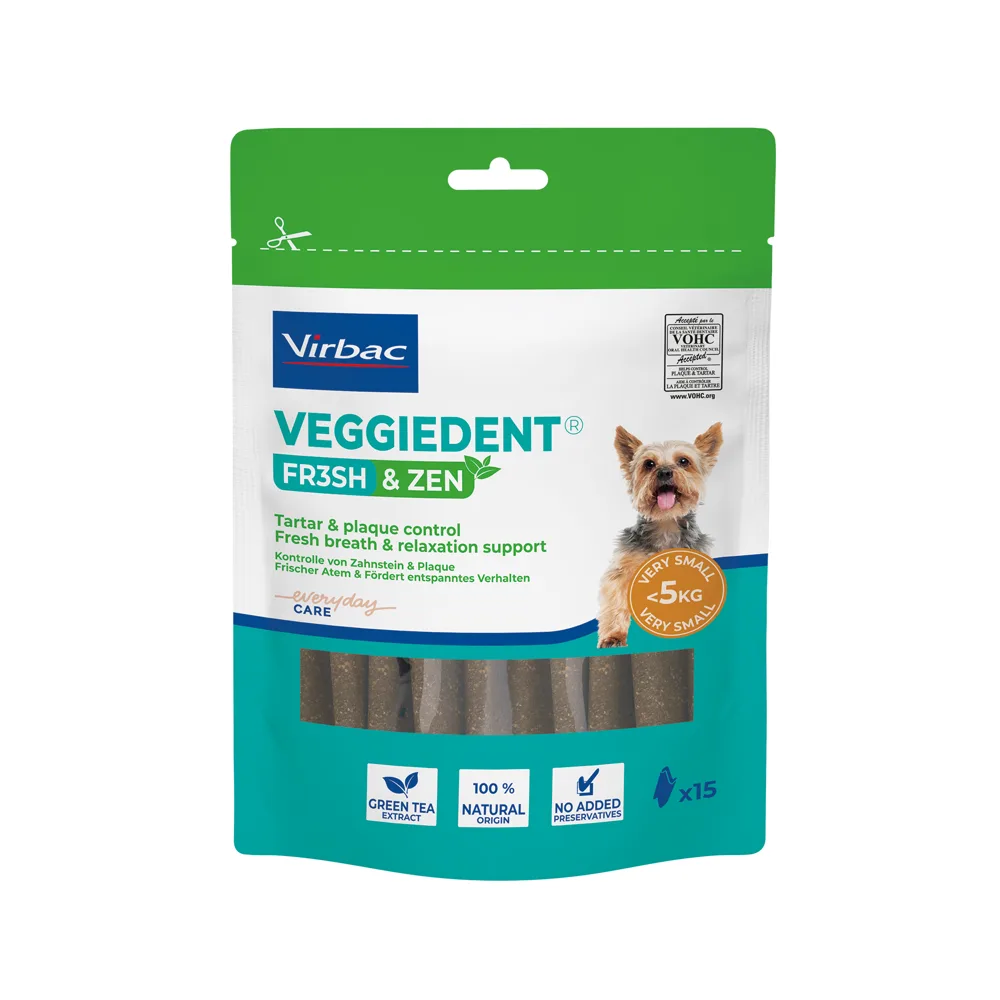 Virbac VeggieDent Zen małe rasy 114 g