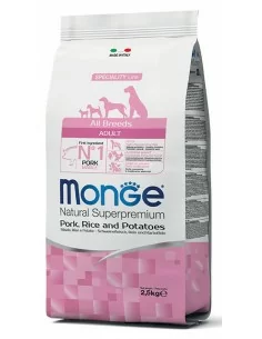 Monge Dog wieprzowina adult 2,5 kg