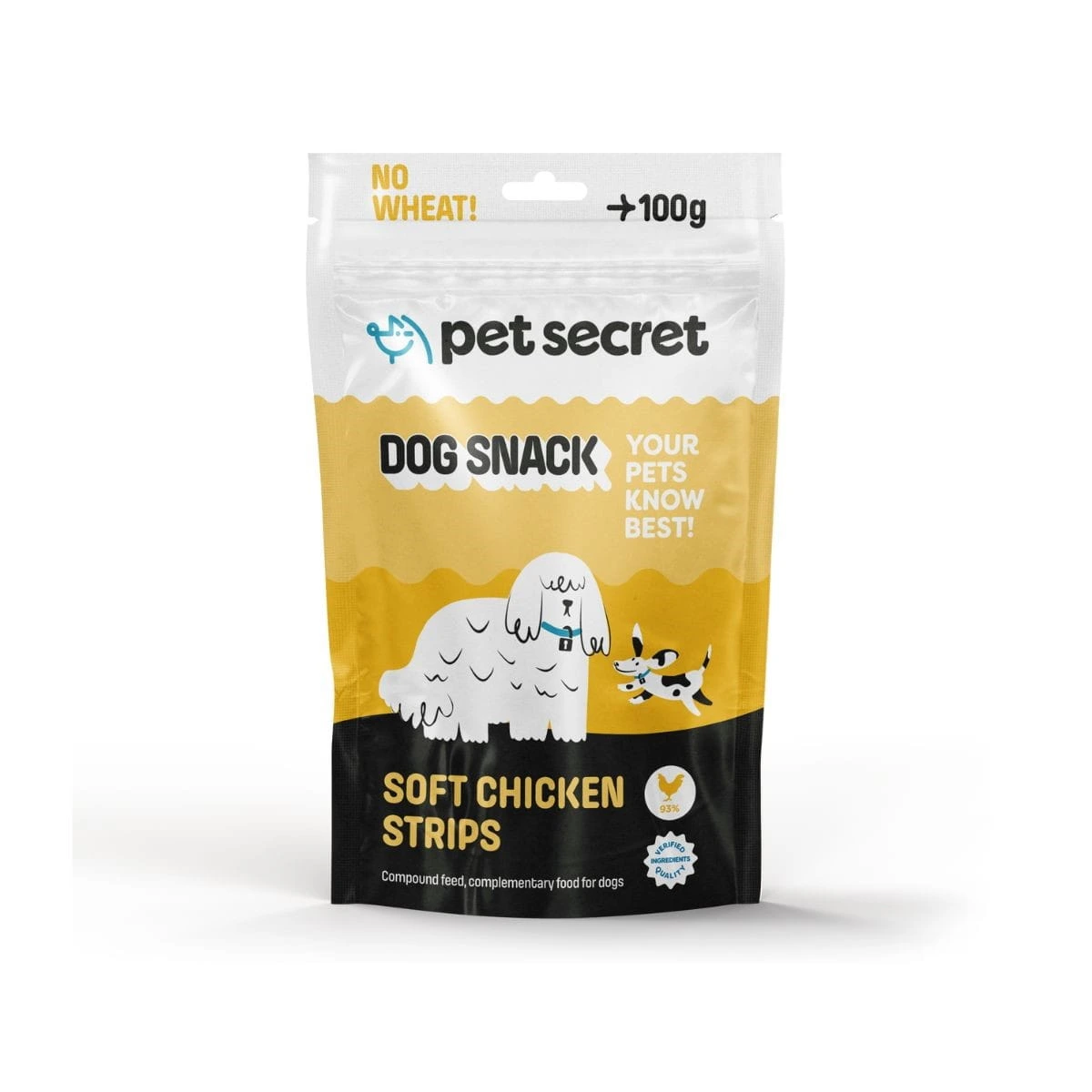 Pet Secret miękkie paski z kurczaka 100 g