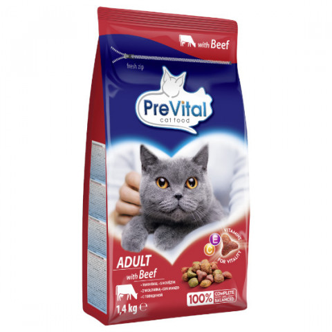 PreVital wołowina adult 1,4 kg