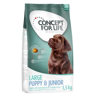 Concept for Life puppy duże rasy 1.5 kg × 4