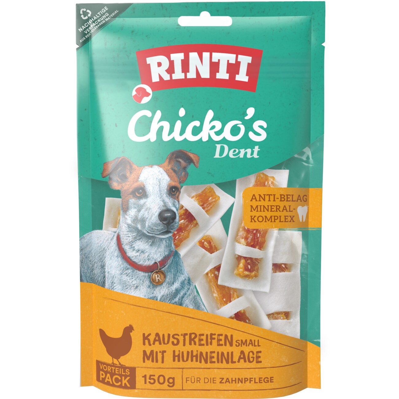 Rinti Chicko Dent kurczak małe rasy 150 g