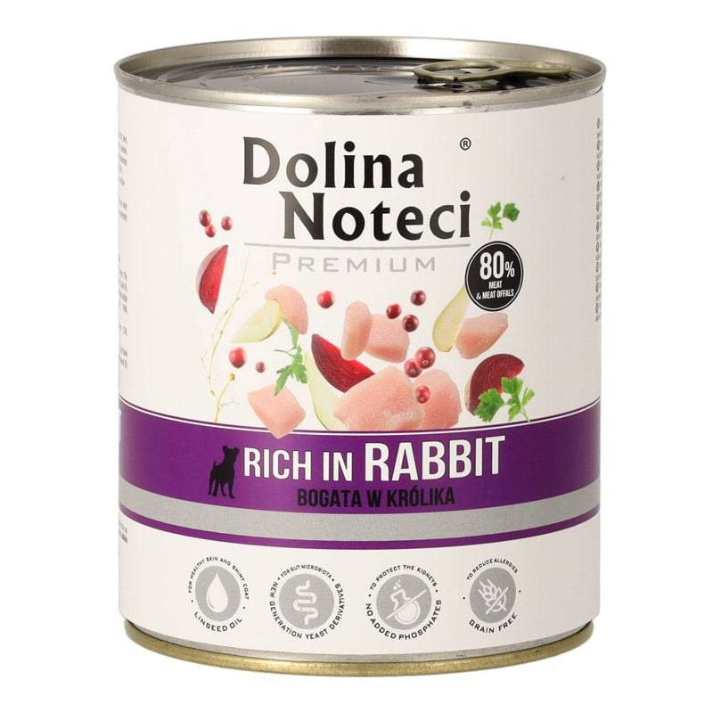 Dolina Noteci Premium królik adult 800 g
