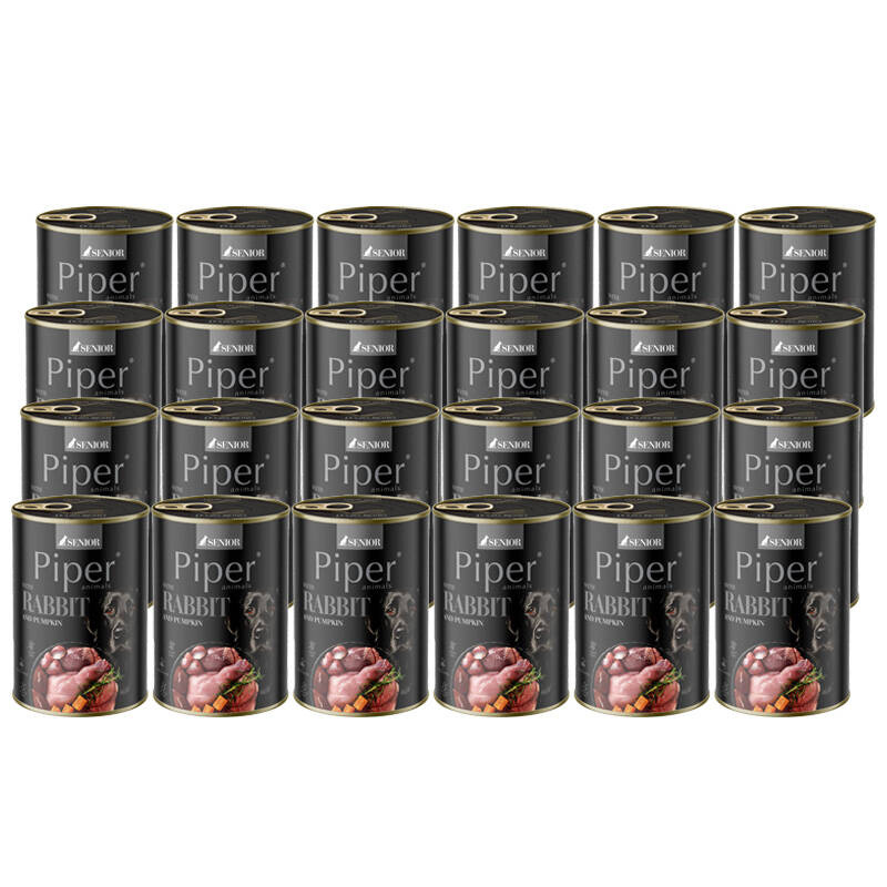 Piper Animals królik senior 400 g × 24