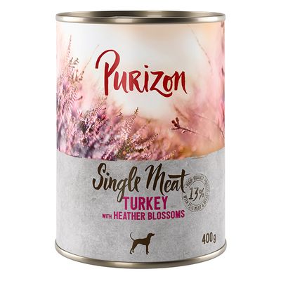 Purizon Single Meat indyk 400 g × 6