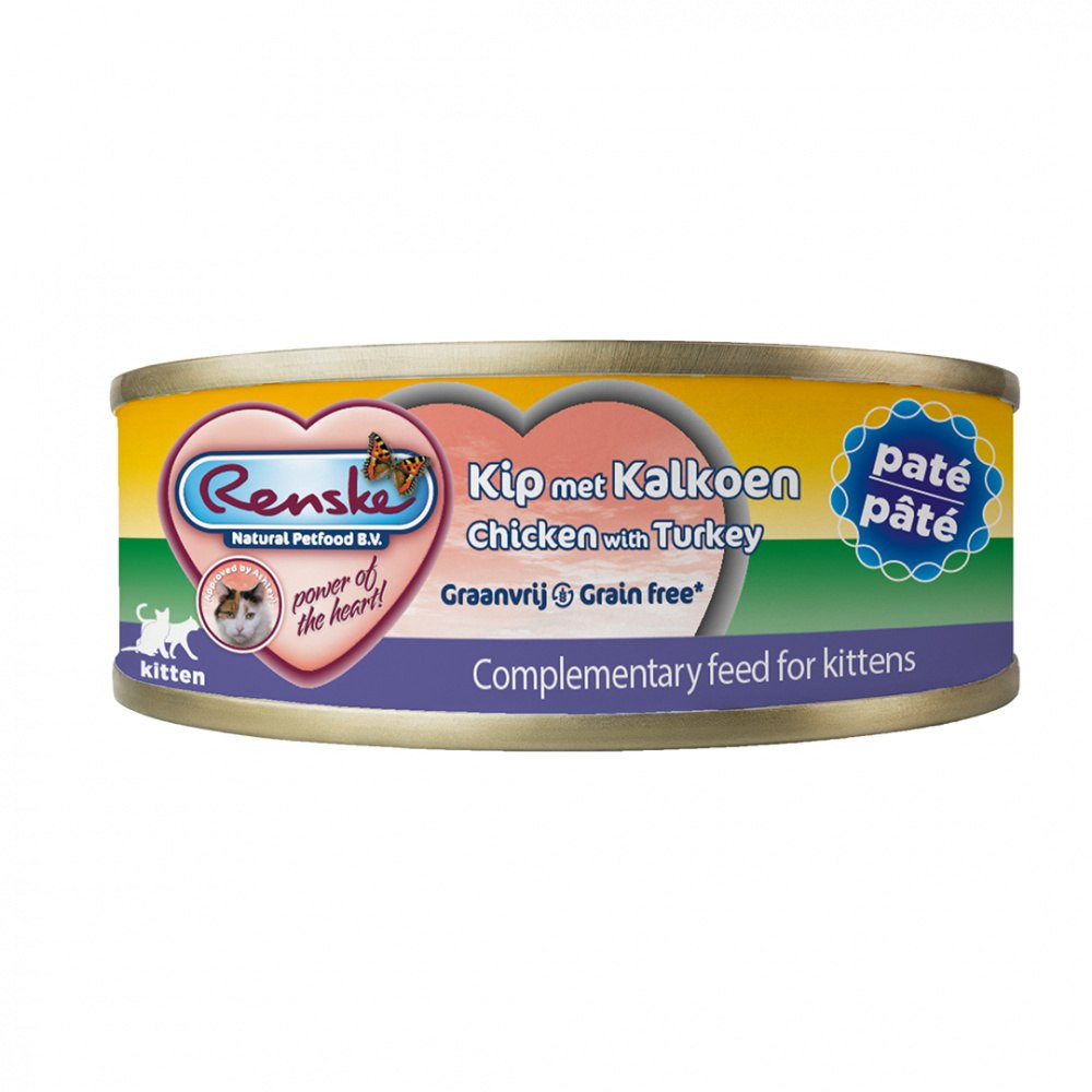 Renske indyk, kurczak pasztet kitten 70 g