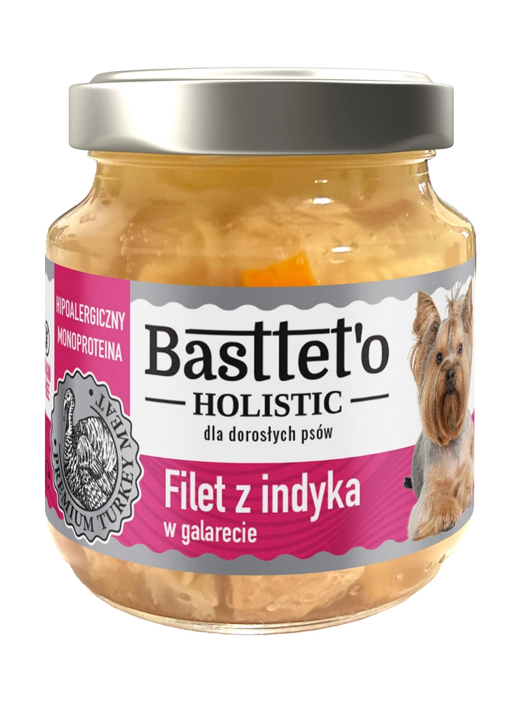 Basttet'o Holistic indyk adult 130 g