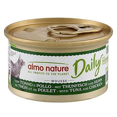 Almo Nature Daily Menu kurczak, tuńczyk pasztet 85 g × 12