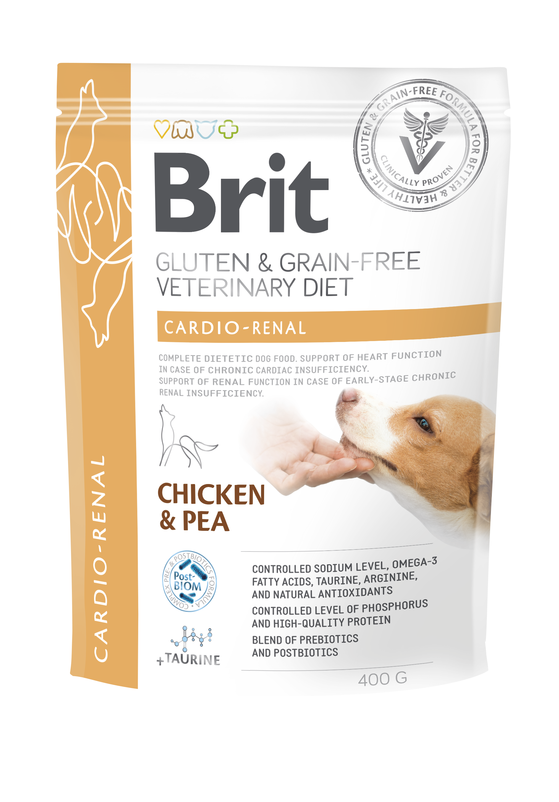Brit Veterinary Diet Cardio-Renal kurczak 400 g