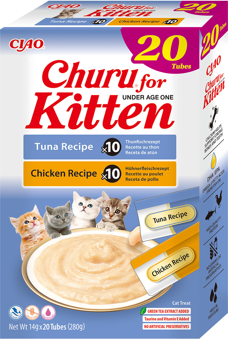 Inaba Churu mix smaków kitten 14 g × 20