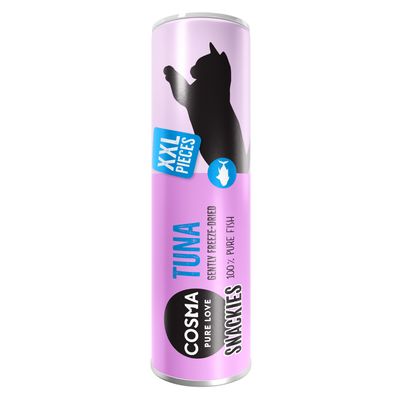 Cosma Original Snackies Indoor tuńczyk kawałki 25 g × 8