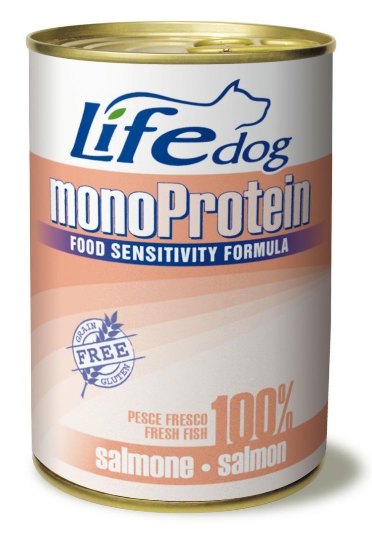 Life Dog Monoprotein łosoś 400 g