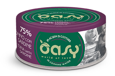 Oasy More Love tuńczyk, sardynka z dynią kawałki 70 g