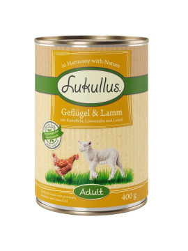 Lukullus Natural drób, jagnięcina 800 g