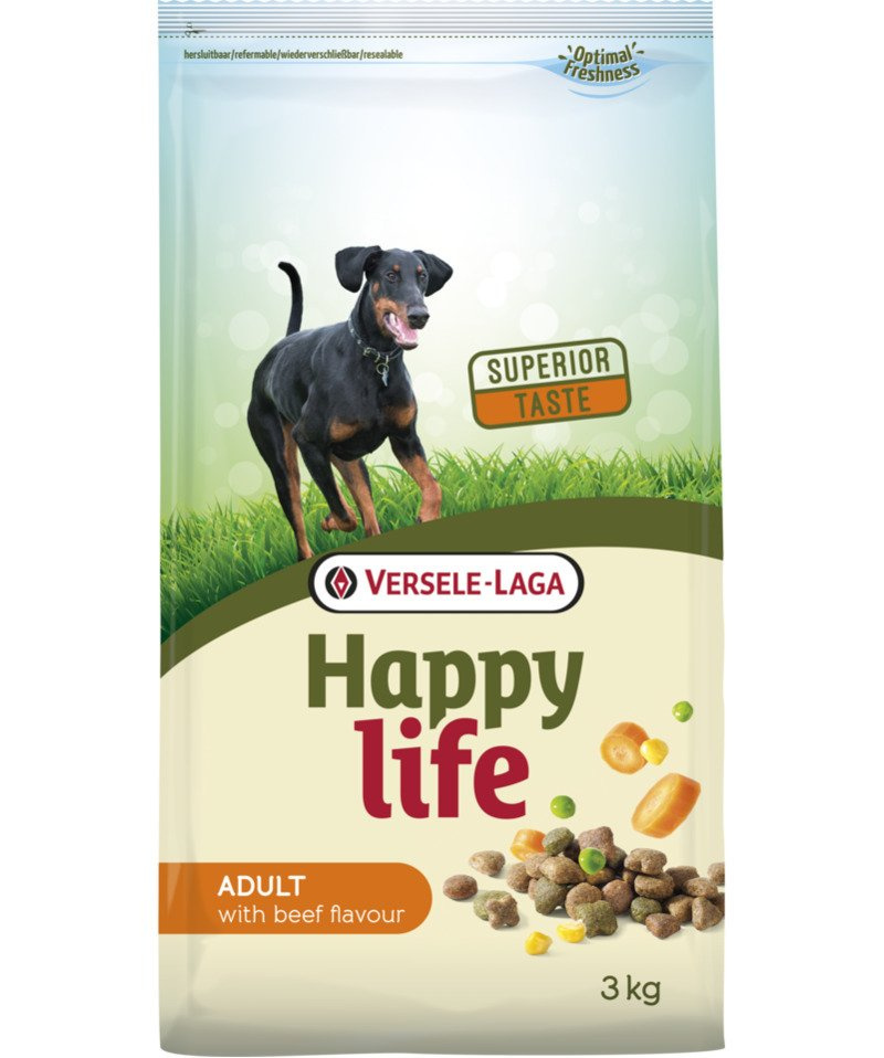 Versele-Laga Happy Life wołowina adult 15 kg