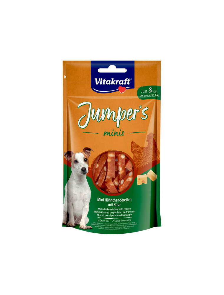 Vitakraft Jumpers kurczak, ser małe rasy 80 g
