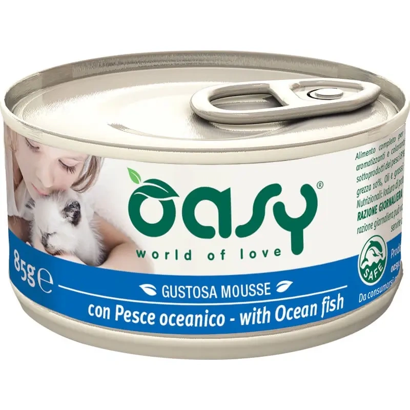 Oasy Gustosa Mousse ryby pasztet adult 85 g