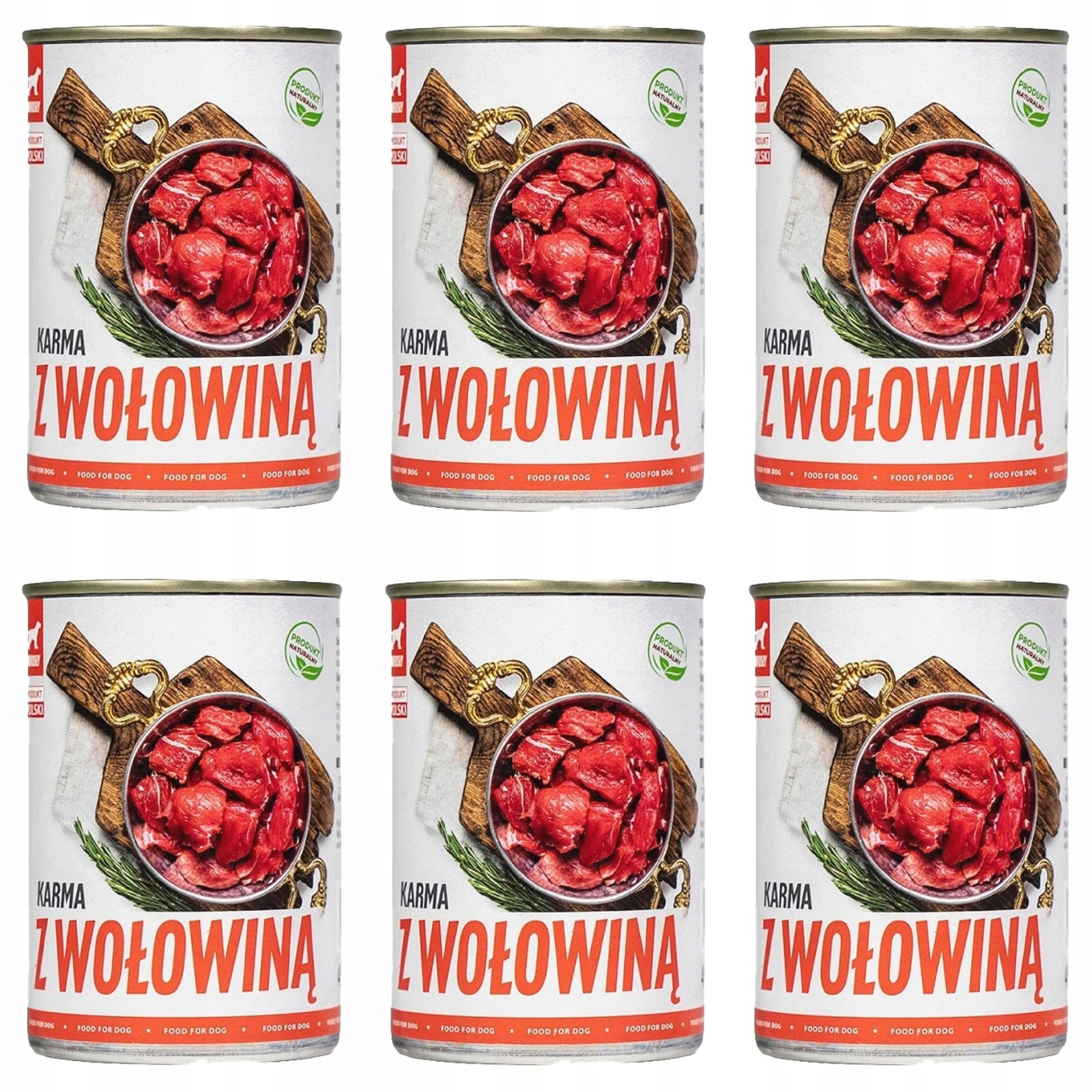 Tuf Tuf wołowina 800 g × 6
