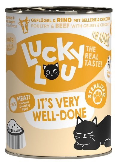 Lucky Lou Lifestage drób, wołowina 400 g