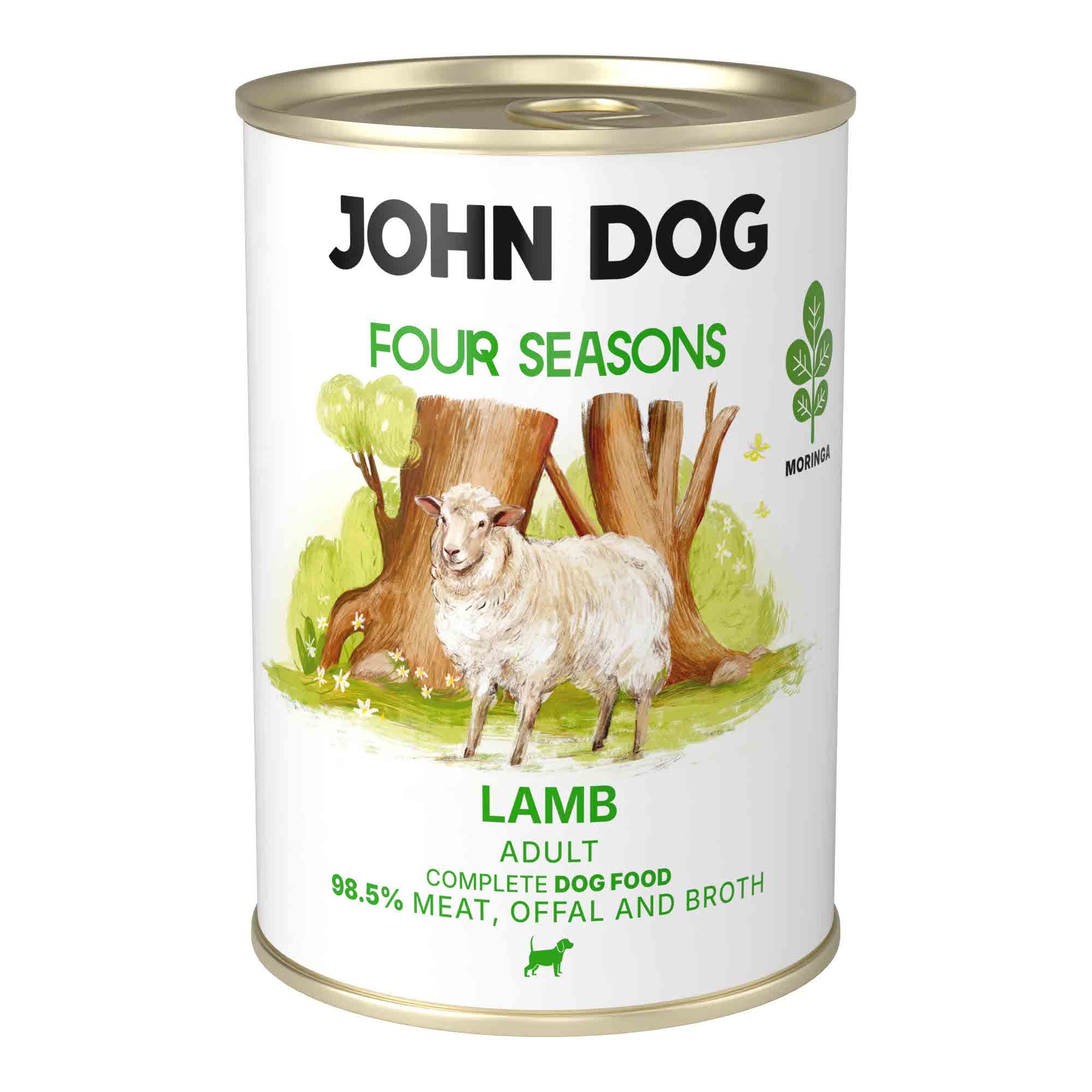 John Dog Four Seasons jagnięcina adult 400 g