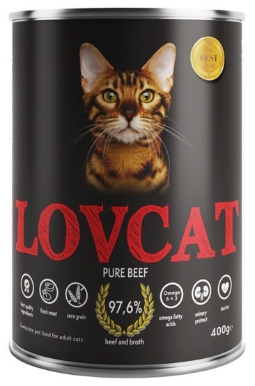 Lovcat Pure wołowina 400 g