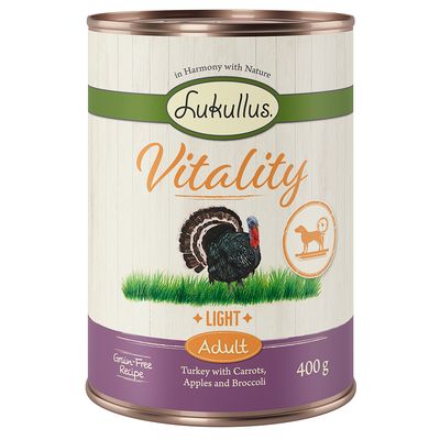 Lukullus Vitality indyk 400 g × 6