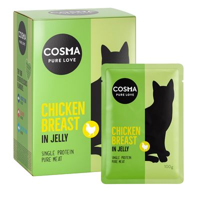 Cosma Original Indoor Sterilised kurczak w galaretce 100 g × 6