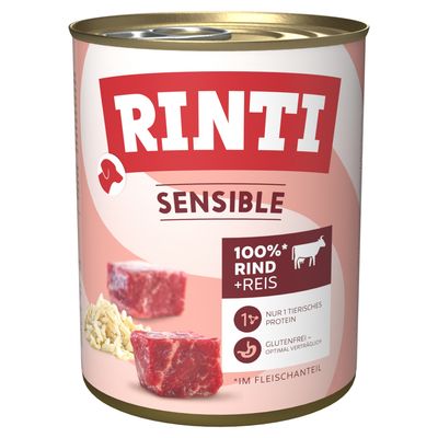 Rinti Sensible wołowina 800 g × 6