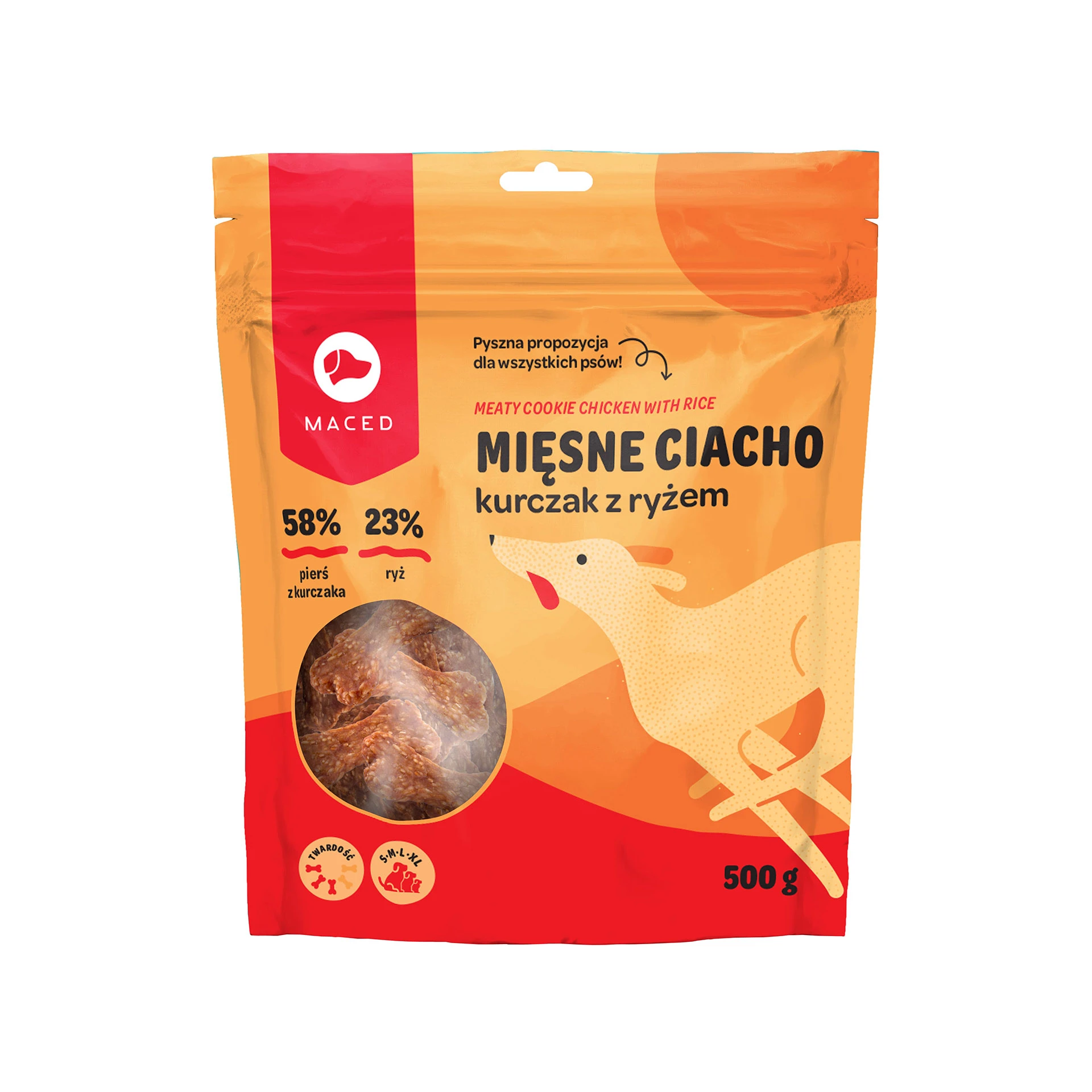 Maced Mięsne Ciacho kurczak z ryżem 500 g