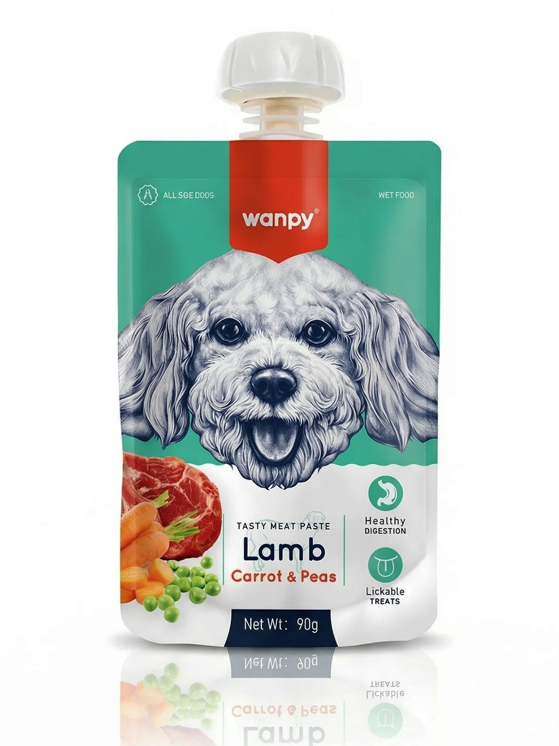 Wanpy jagnięcina 90 g