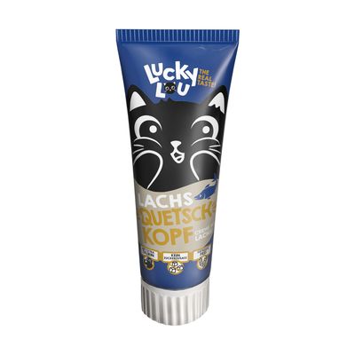 Lucky Lou Quetschkopf Skin & Coat łosoś pasztet 75 g × 4