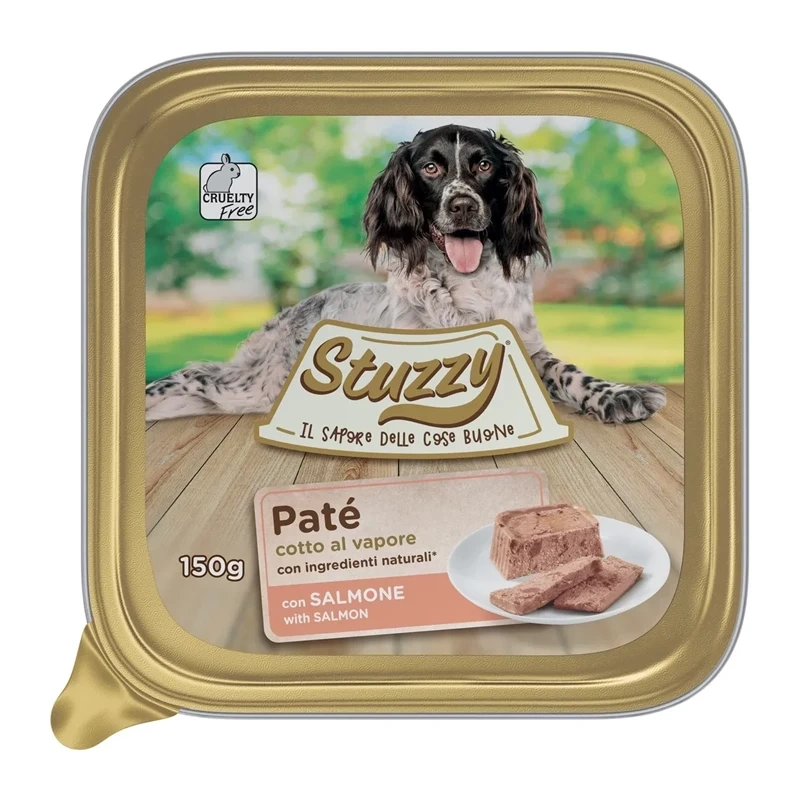 Stuzzy Tray Pate łosoś adult małe rasy 150 g