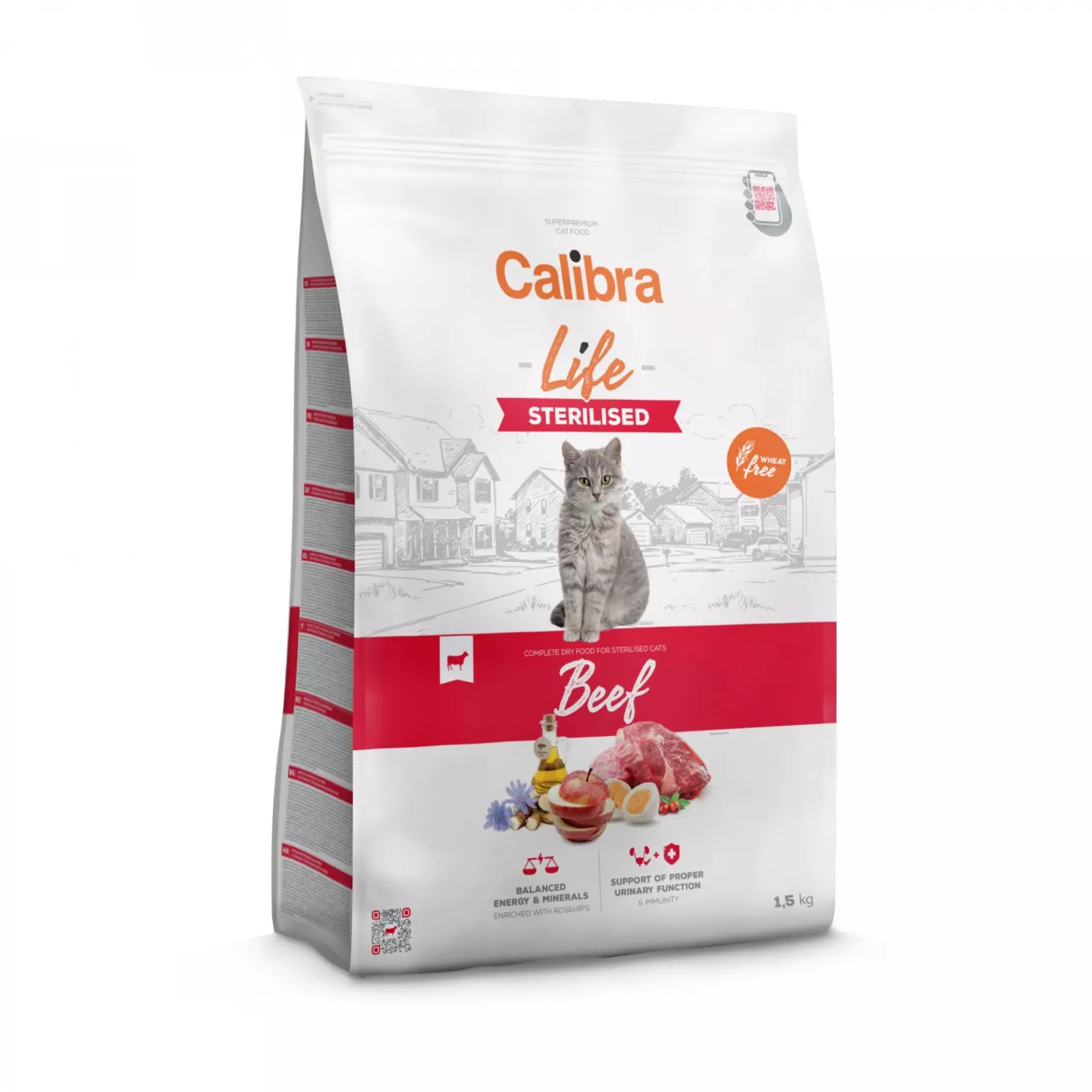 Calibra Life Sterilised wołowina adult 1,5 kg