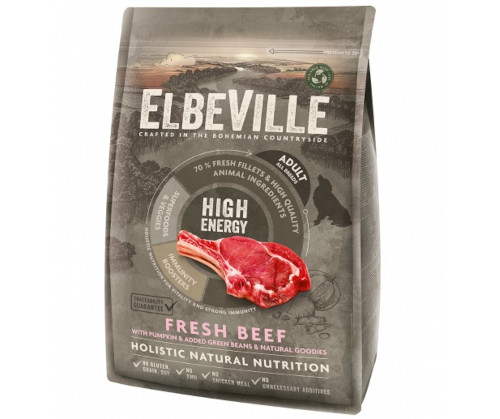 Elbeville wołowina adult 4 kg