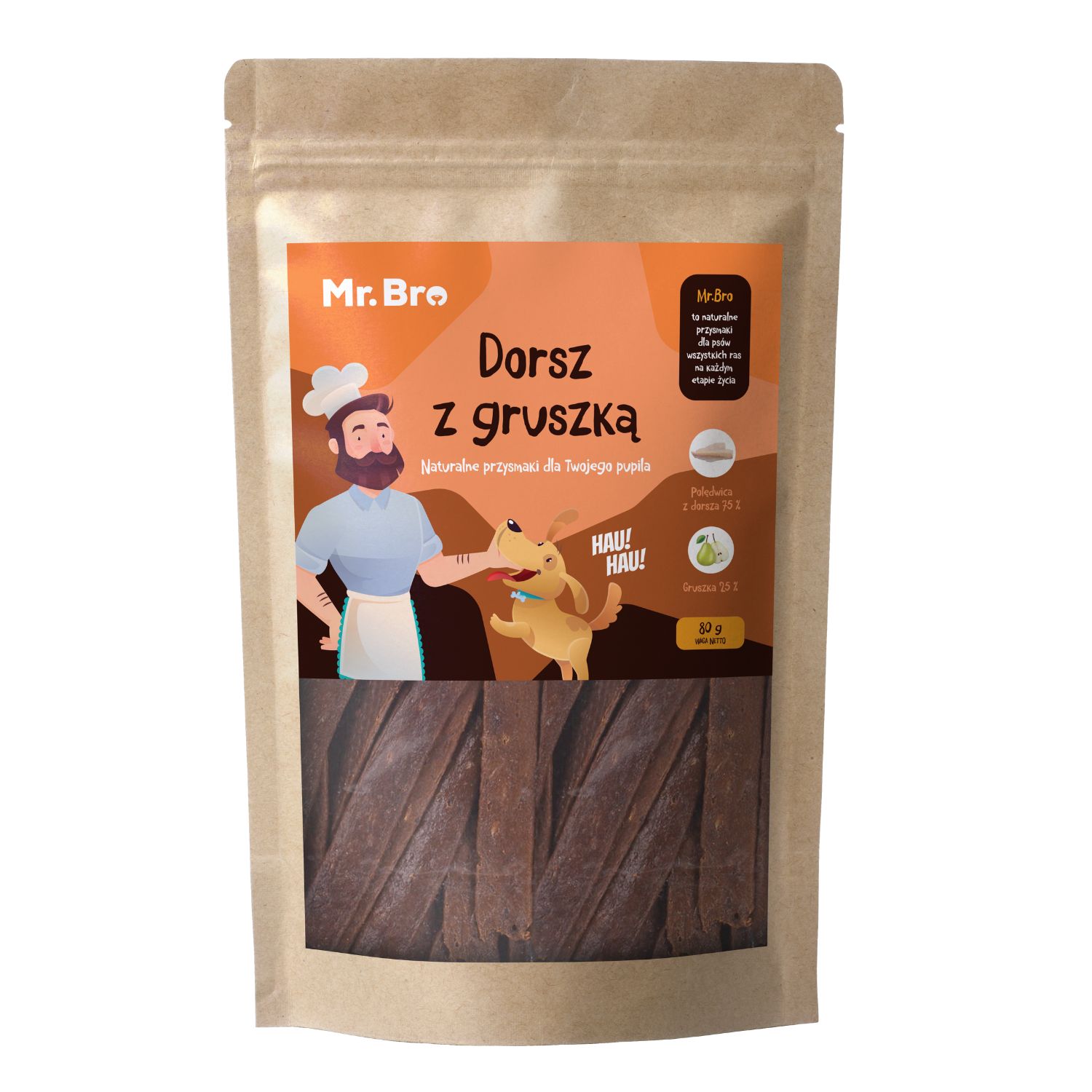 Mr. Bro Strips dorsz 80 g