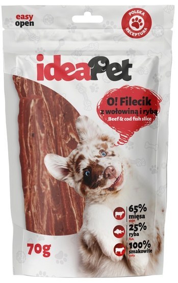 IdeaPet O! wołowina, ryba 70 g