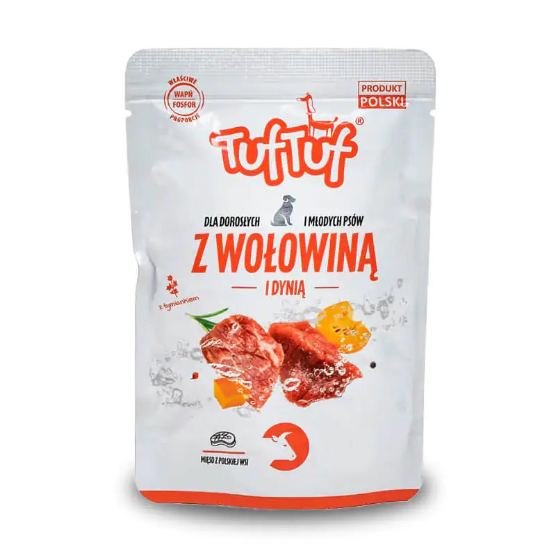 Tuf Tuf wołowina z dynią 100 g