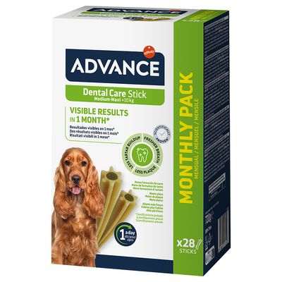 Advance Dental Care Stick adult średnie rasy 180 g × 4