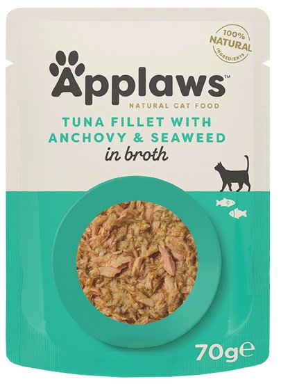 Applaws sardela, tuńczyk w sosie adult 70 g