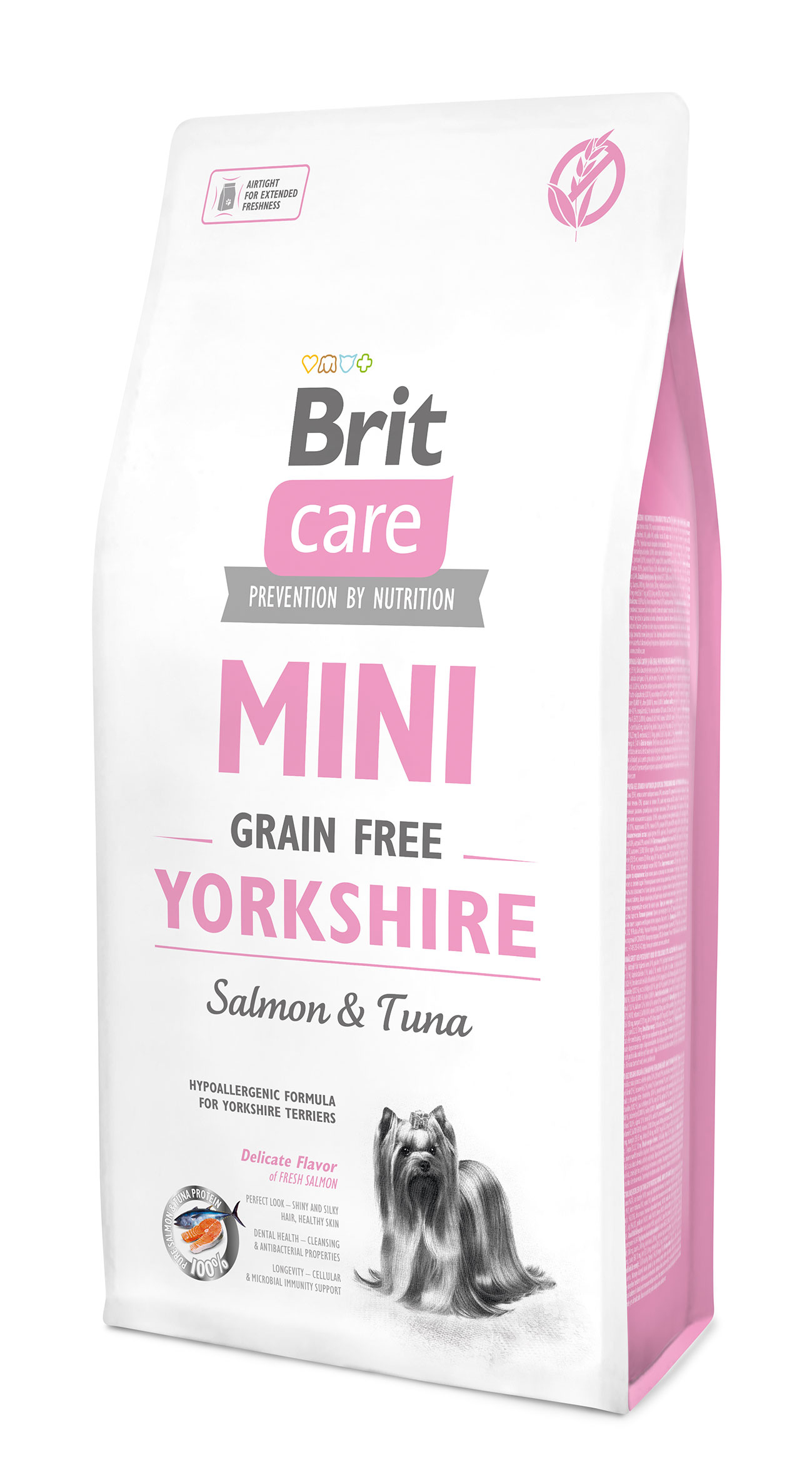 Brit Care tuńczyk, łosoś małe rasy 7 kg