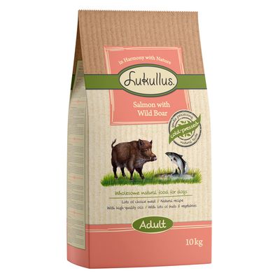 Lukullus łosoś, dzik adult 10 kg