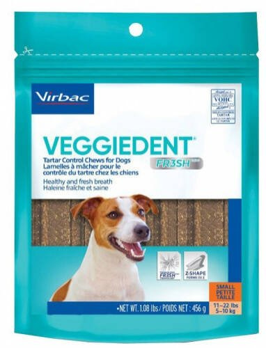 Virbac VeggieDent Fr3sh adult małe rasy 31 g × 15