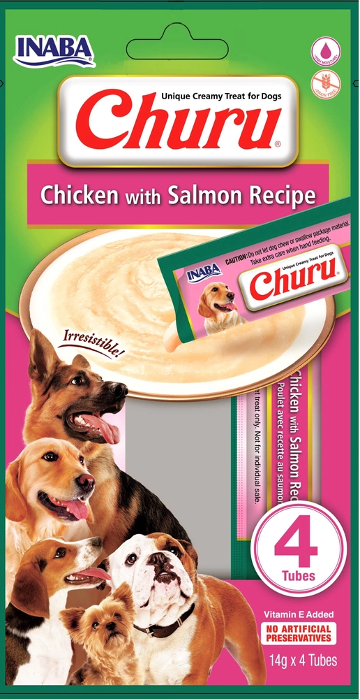 Inaba Churu kurczak, łosoś 14 g × 4