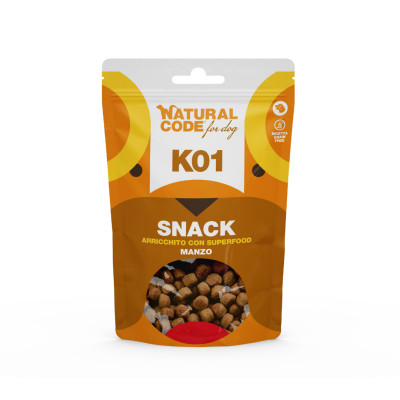 Natural Code Dog Snack wołowina 120 g