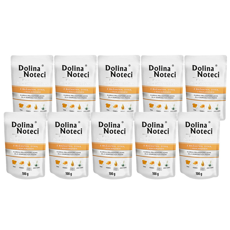 Dolina Noteci Premium bażant małe rasy 100 g × 10
