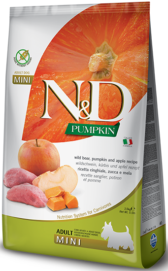 Farmina N&D Pumpkin dzik adult małe rasy 800 g
