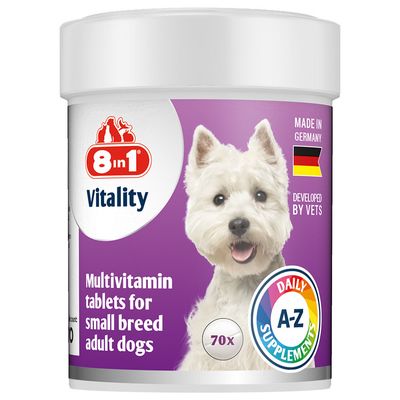 8in1 Vitality adult małe rasy