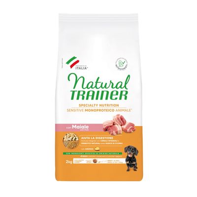 Trainer Natural Trainer Sensitive wieprzowina adult małe rasy 2 kg × 3