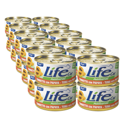 Life Cat Natural tuńczyk z papają w bulionie 85 g × 24