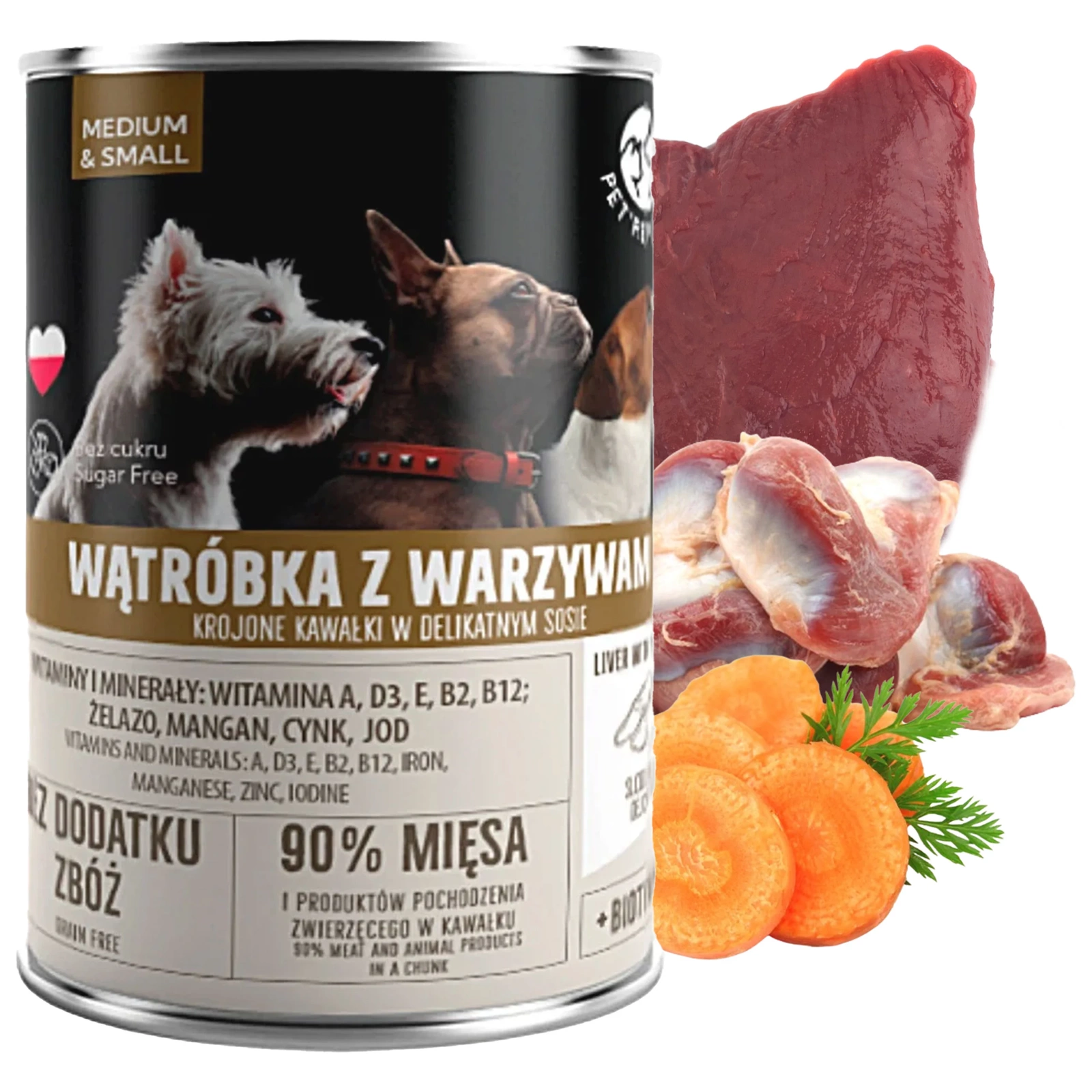 Pet Republic wątróbka adult 400 g